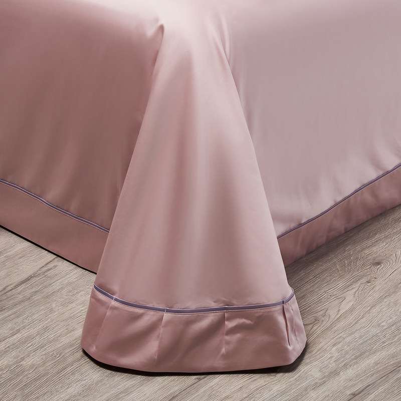 新中式四件套100全棉中国风单被子 悠享家纺床品套件/四件套/多件套