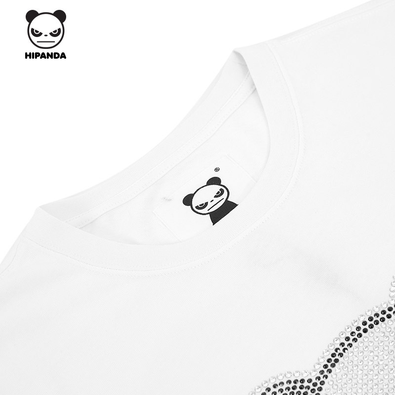 hipanda你好熊猫设计潮牌男款上衣 hipandaT恤