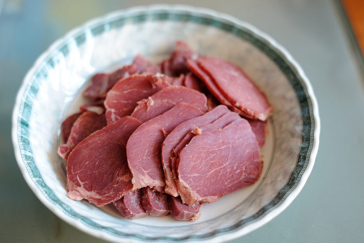 河南周口特产清真大用手撕牛肉五香酱卤健身即食真空黄牛肉礼盒-图3