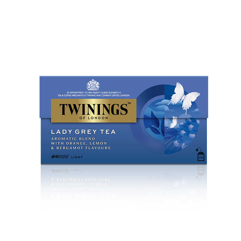 twinings川宁仕女伯爵红茶茶包特级奶茶专用茶叶柠檬伯爵茶袋泡茶