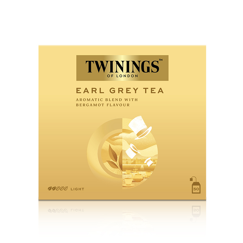 Twinings川宁 英国豪门伯爵红茶 红茶包50袋 进口英式茶叶袋泡茶 - 图3