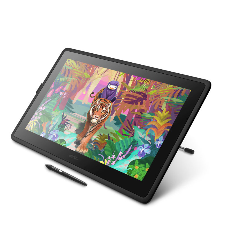 wacom数位屏 Cintiq新帝DTK2260手绘屏21.5英寸绘图屏绘画屏_虎窝淘