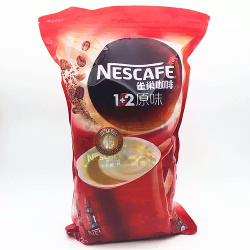 23 марта Nestlé Coffee Instant Original Flavor 1+2 Низкий сахар Mellow и Fragrance 90 Новые пакеты бесплатная доставка