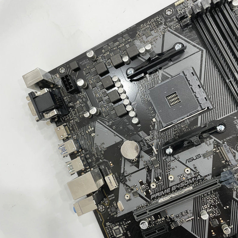 一年质保库存新 Asus/华硕B450M-A AM4主板支持锐龙5500G 5600G-图3