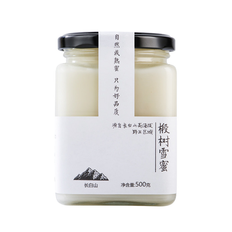 长白山椴树蜜天然天然结晶土蜂蜜 鲍记食品蜂蜜