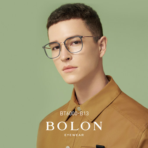 BOLON暴龙近视眼镜男眼镜框β钛时尚眼镜架男女款BT6000 - 图0