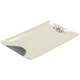 Metamine rectangular plate plastic imitation porcelain tableware long strip flat plate hot pot restaurant dish sushi plate barbecue plate commercial use