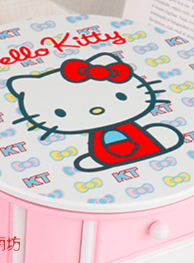 儿童收纳盒kitty公主多层抽屉