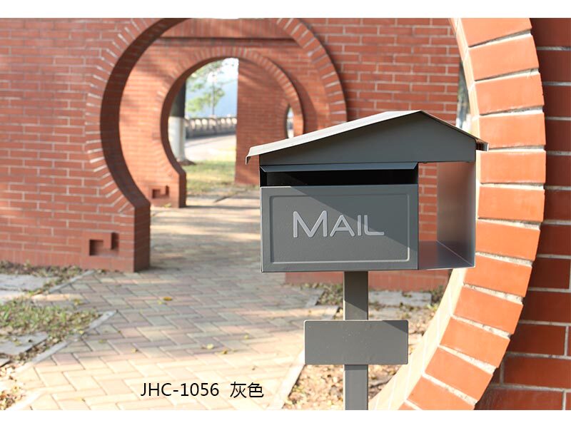 1056 澳洲立杆式邮箱 别墅信箱  室外邮筒 花园装饰信报箱,淘宝优惠券,粉丝福利购,淘宝优惠卷