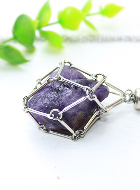 如鸿男女紫水晶时尚型吊坠