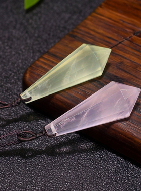 天然原石吊坠紫水晶石头挂件