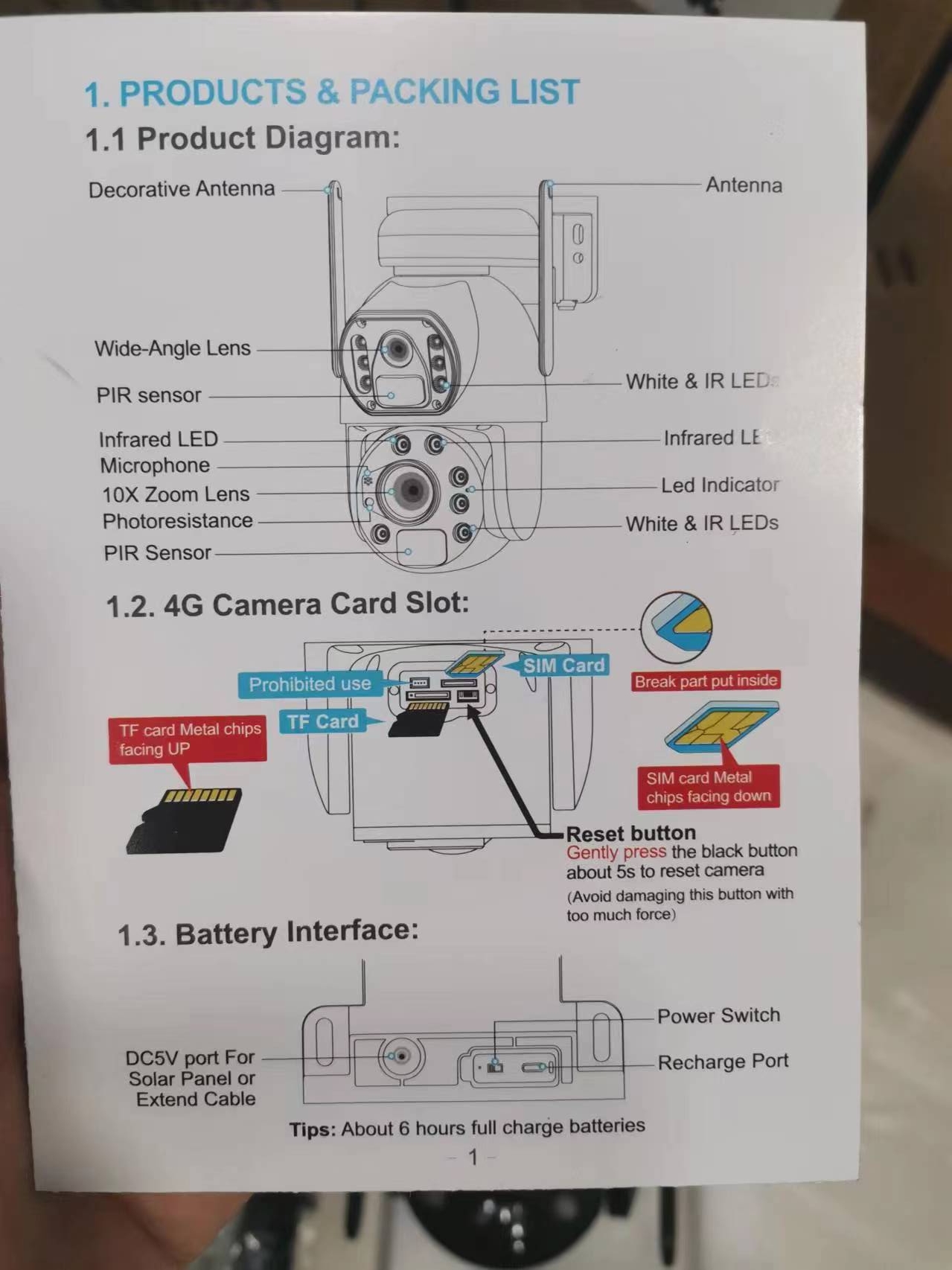 4G太阳能10zoom 网络球机UBOX摄像机电池摄像头solar camera - 图2