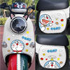Doraemon electric car stickers cute cartoon decoration
