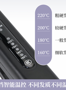 梵众适用负离子电夹板理发店直发器拉直排气孔熨板直发器学生宿舍