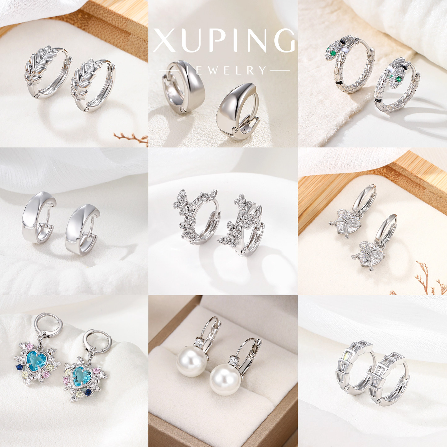 旭平欧美个性素圈耳环圆环圆耳圈耳扣简约ins冷淡风时尚通勤耳饰