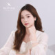 Xuping fashionable commuter easy-to-wear imitation pearl mermaid platinum-plated necklace gentle temperament high-end clavicle chain