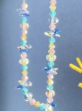 楠楠合金仿水晶项链