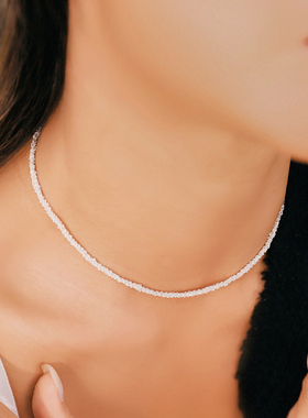 AMANO Wang迷人的结Charming Knotties系列-单层圆形项链