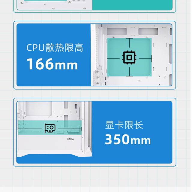 Xian Ma Yanzhishen mini Yanzhishen mini air gaming version fully transparent version snow version chassis