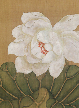 工笔画打印白描底稿竖幅没骨四季花卉图清线描用于初学者临摹创作