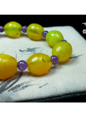 手链白色手链老琉璃不还价