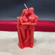 Dingdingtai brand special hand-shaped candle men and women humanoid candle red