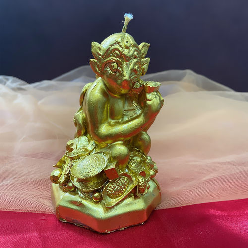 特色手工造型蜡烛 五眼四耳蜡烛多色 - 图3