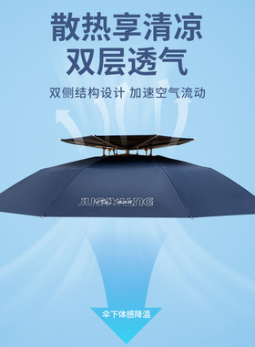 儿童伞帽头戴式雨伞斗笠可折叠