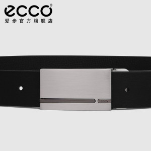 【礼物】ECCO爱步男士金属扣皮带 时尚百搭正装牛皮腰带 9105895