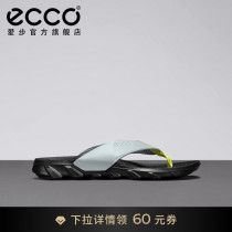 ECCO Love Walking Bull Leather Herringman Tug Men Summer Beach Shoe Male Outwear Drive 801804