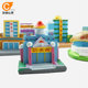 Psychological sand table game sand box toys sand tour therapy gymnasium model court hospital construction elementary school