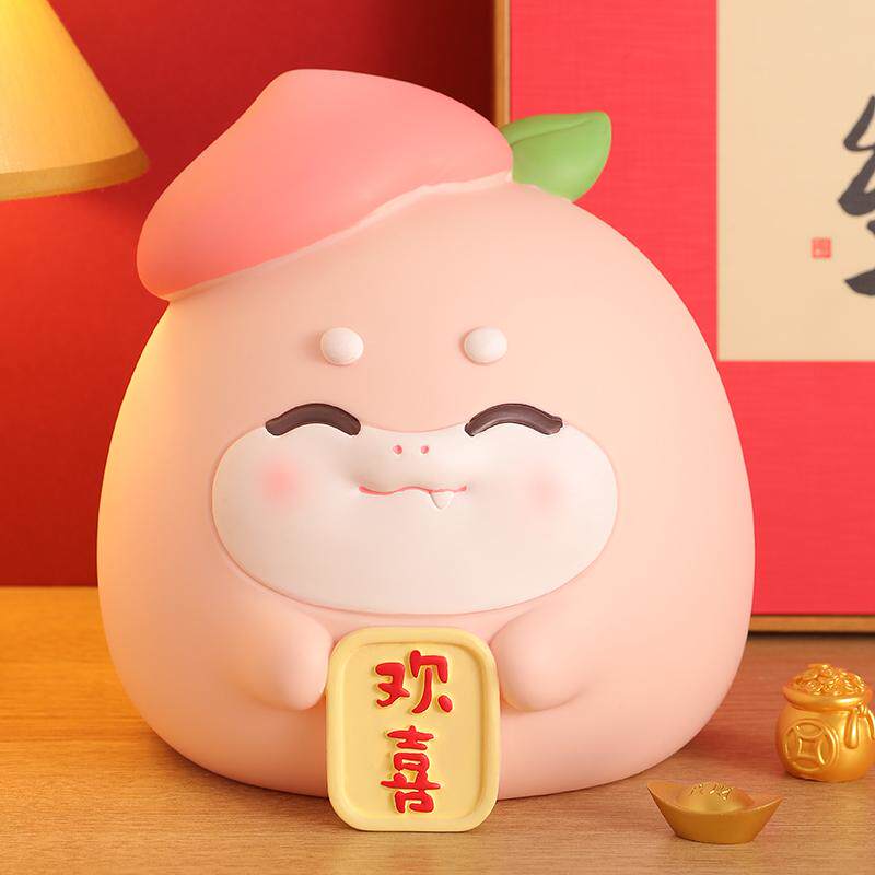 创意卡通水果存钱罐2026新款儿童男女孩成人大容量只进不出储蓄罐