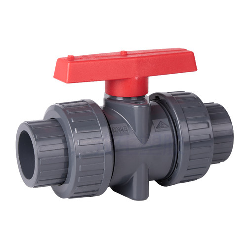 环琪UPVC双活接球阀pvc双由令活接阀门塑料水管开关阀门国标DN15 - 图3