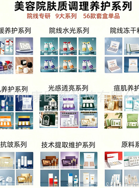 美容院焕颜毛孔管理套盒毛囊净化黑头粉刺痘痘闭口收缩毛孔清洁霜