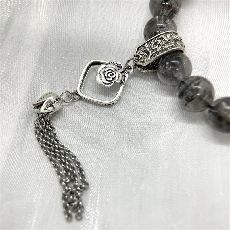 水晶diy配饰品新款链条流苏复古莲花吊坠镂空玫瑰花提溜隔珠配件,淘宝优惠券,粉丝福利购,淘宝优惠卷