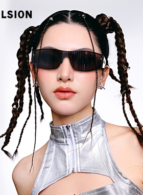 陌森眼镜2025新品未来感发箍墨镜