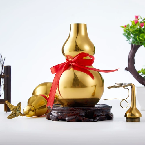 Медная тыква украшения все медная тыква байфу пинг Руйя открытая тыква