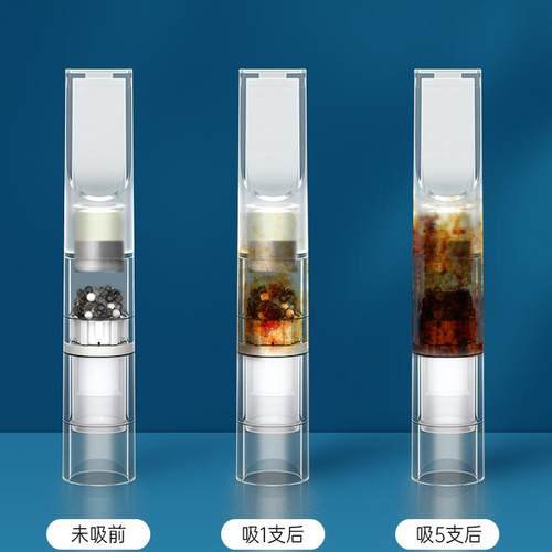 zobo正牌一次性烟嘴软咬嘴多重焦油过滤器男士粗中细支烟三用正品 - 图2