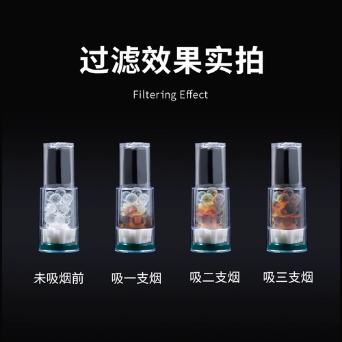 Zobo Zhengpai Cigarettecorn Filter, одноразовое отказ от тройного фильтра, двойного использования толщины мужчин и женщин