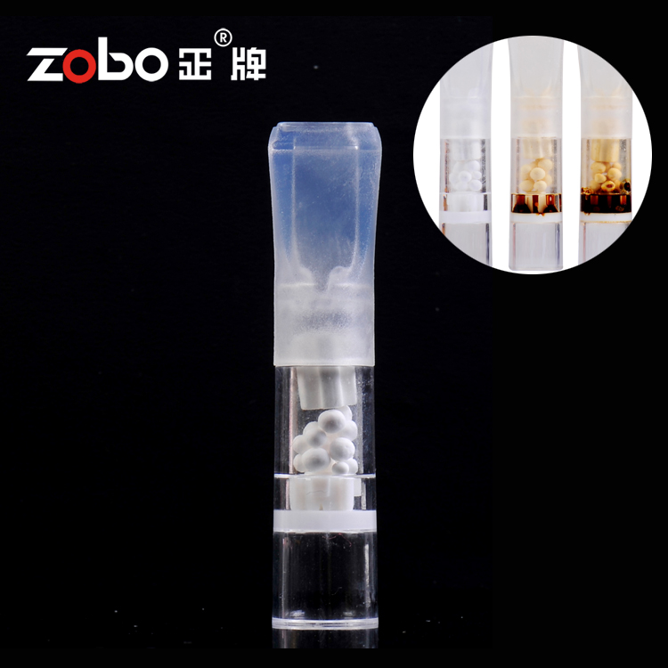 ZOBO正牌软烟嘴过滤器抛弃型过滤嘴一次性三四重过滤净男女士菸具-图2