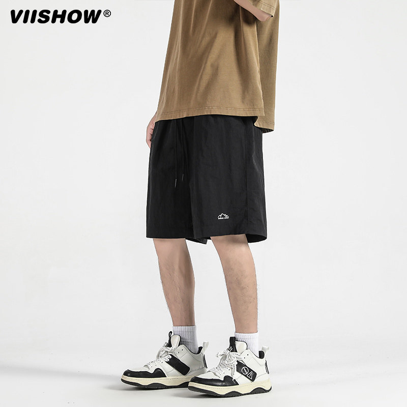 VIISHOW户外速干伞兵短裤男夏季美式梭织潮牌潮流运动五分裤中裤,淘宝优惠券,粉丝福利购,淘宝优惠卷