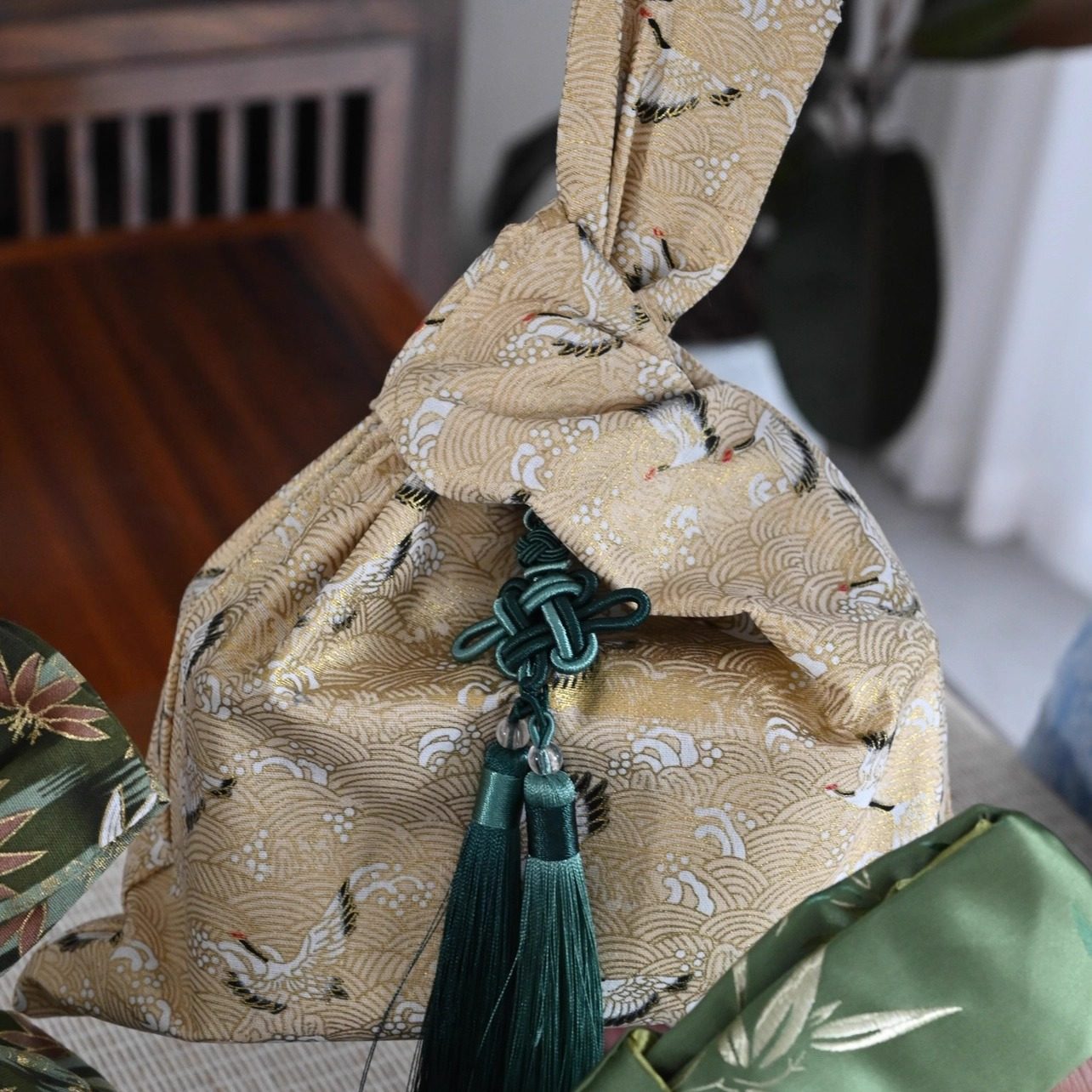 中式国风布艺手提袋点心糖果伴手礼特产茶叶礼品包装手腕袋可定制,淘宝优惠券,粉丝福利购,淘宝优惠卷