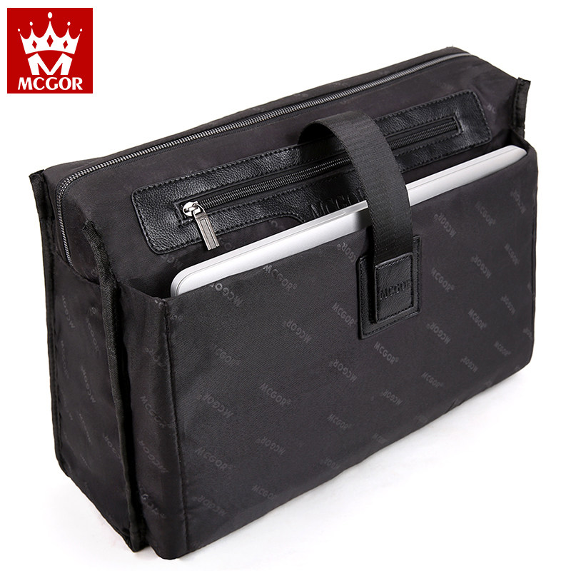 男士出差手提包单肩短途旅行行李包 mcgor男士包袋