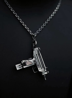 无垠时尚好玩复古925银吊坠挂件