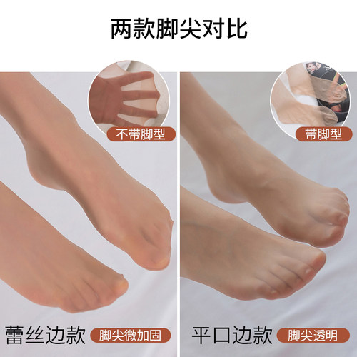 心宇大腿袜性感超薄隐形丝袜女高筒袜过膝防脱落硅胶长筒袜防勾丝 - 图2