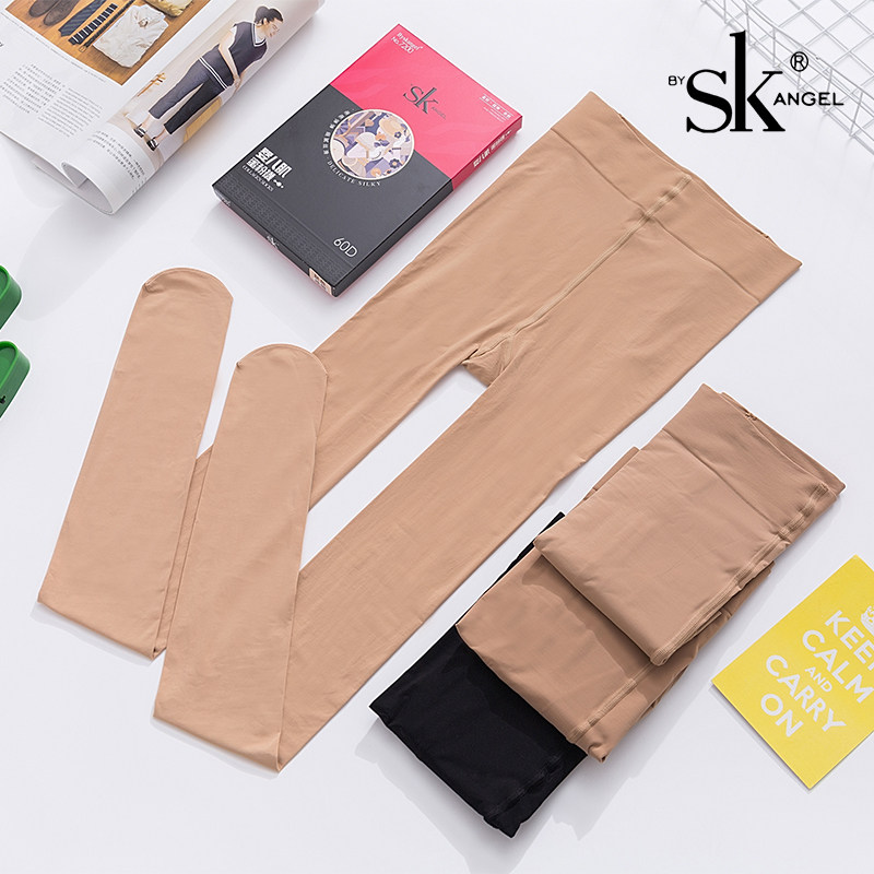 SK7200婴儿肌面膜袜60D春秋款光腿神器高密度中厚打底袜女连裤袜,淘宝优惠券,粉丝福利购,淘宝优惠卷