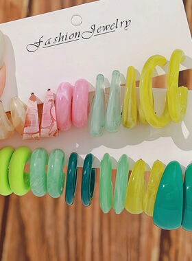 Earrings Fashion Earring hoop Earings Women set earing pearl