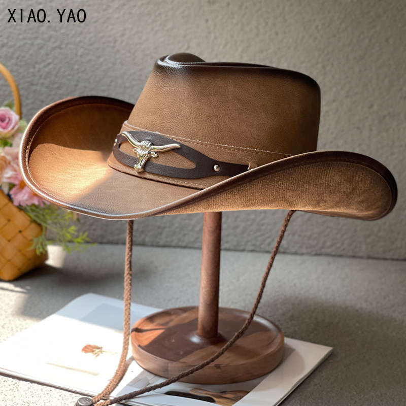 大檐卷边西部牛仔帽男女春夏户外骑马帽出游登山防晒遮阳帽爵士帽,淘宝优惠券,粉丝福利购,淘宝优惠卷