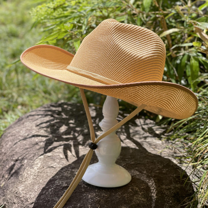 夏季西部牛仔帽子男女士户外旅游透气遮阳帽纯色爵士帽度假沙滩帽,淘宝优惠券,粉丝福利购,淘宝优惠卷