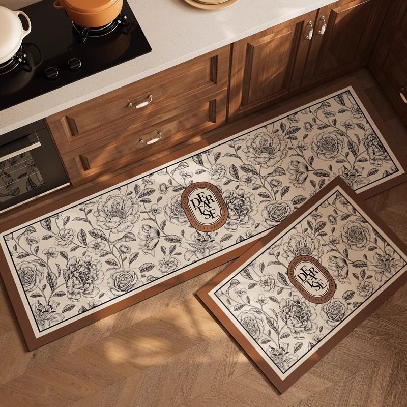 德国厨房地垫防滑防油可擦免洗吸水脚垫加厚硅藻泥专用耐脏地毯,淘宝优惠券,粉丝福利购,淘宝优惠卷